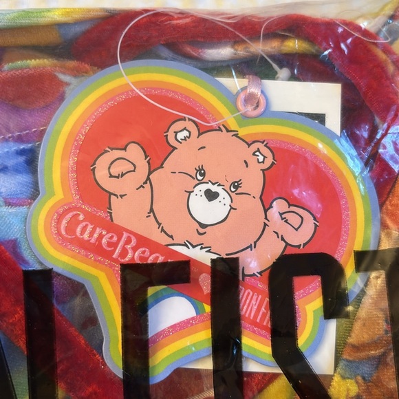 NEW! IRON FIST Lots A Rainbows Care Bears Skater Fit & Flare Mini Dress S Pride - Picture 7 of 16